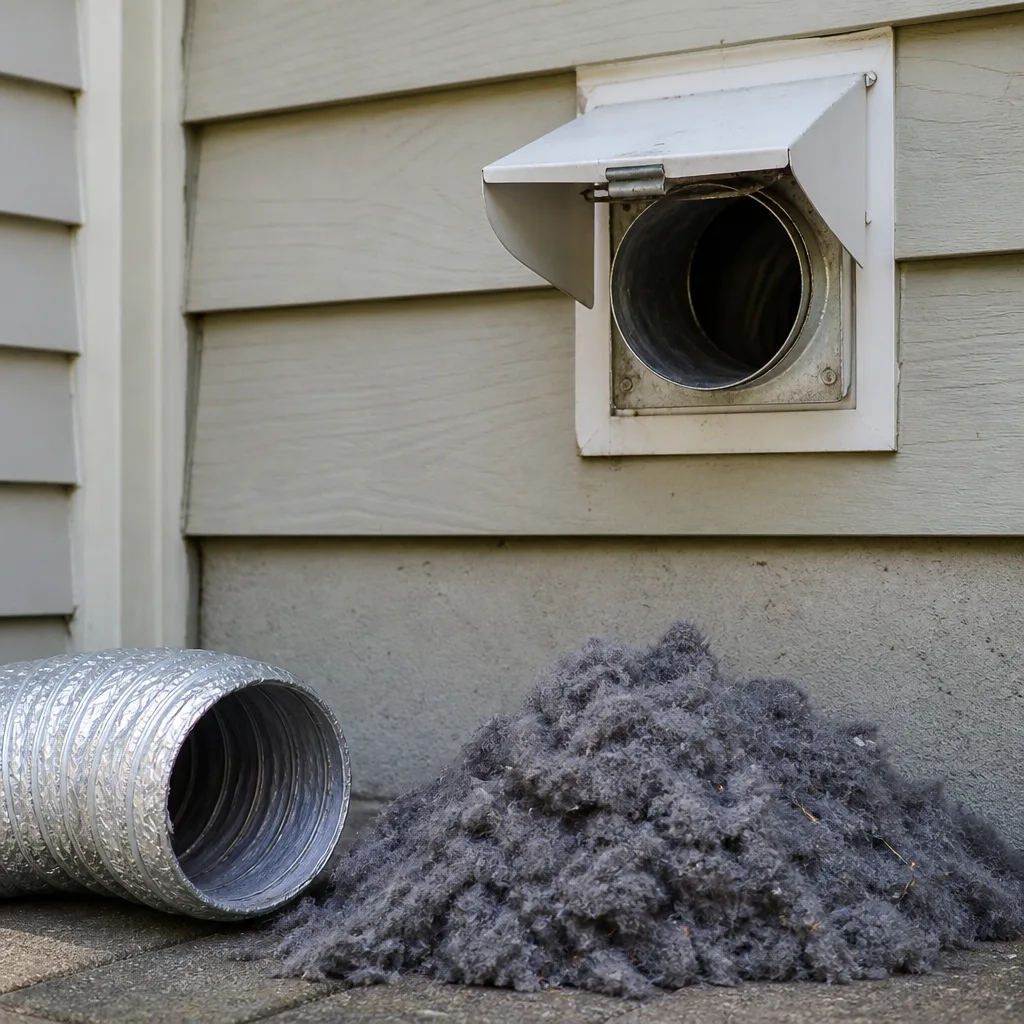 Dryer vent cleaning